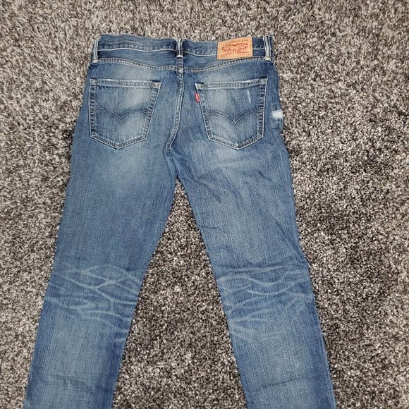 Levi’s Blue/Black 511 Regular Slim Fit Jeans w32 L30 - Picture 1 of 8